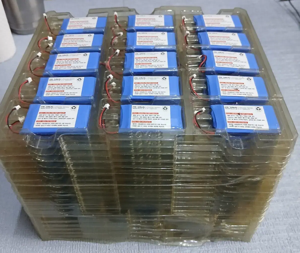 리듐배터리 3.7V 1000mAh